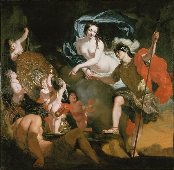 Gerard de Lairesse Venus schenkt wapens aan Aeneas oil painting image